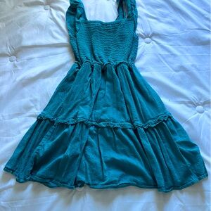 Kids Girl Size 10/12 Aqua Blue Dress